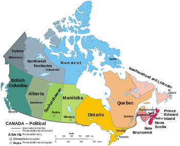 Provinces And Territories Of Canada - Wikipedia