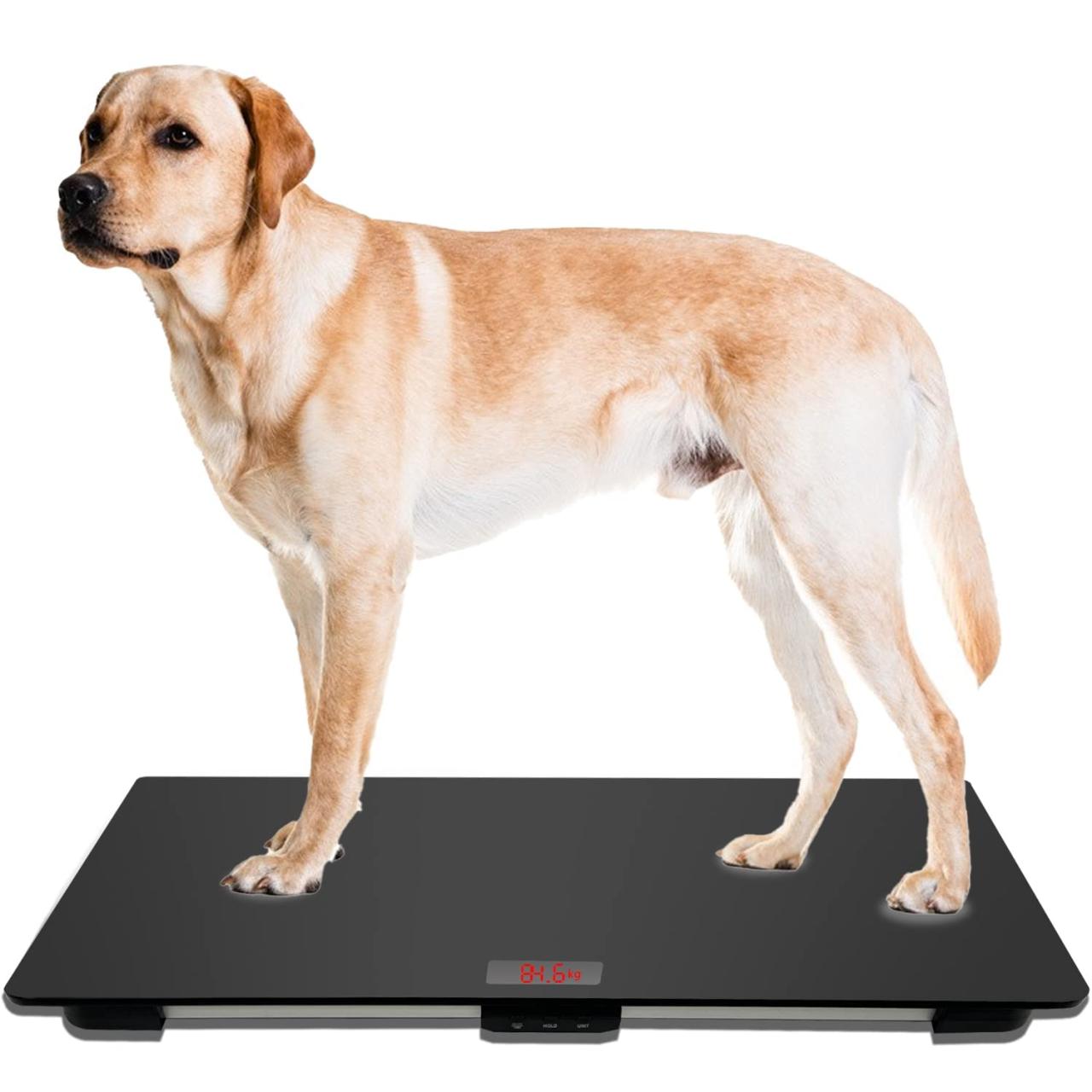 Amazon.Com: Mindpet-Med Pet Scale For Large Dog, Veterinary Scale With  Non-Slip Mat, Platform Scale, Weight Capacity Up To 220Lbs, With Tare/Hold,  31.5X 19.7 Inches, Size L, Black : Pet Supplies