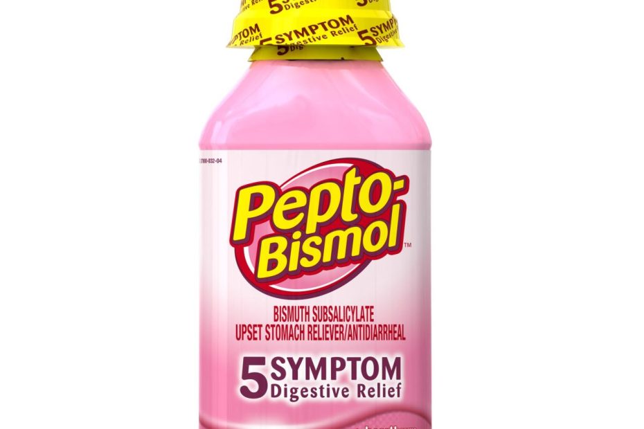 Amazon.Com: Pepto-Bismol Original Liquid 5 Symptom Medicine - Including  Upset Stomach & Diarrhea Relief 16 Oz (Pack Of 3) (Old) : Health & Household