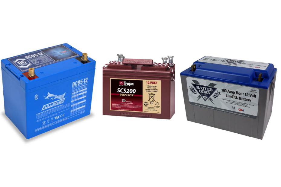 Deep Cycle Battery Types Comparisons | Naz Solar Electric
