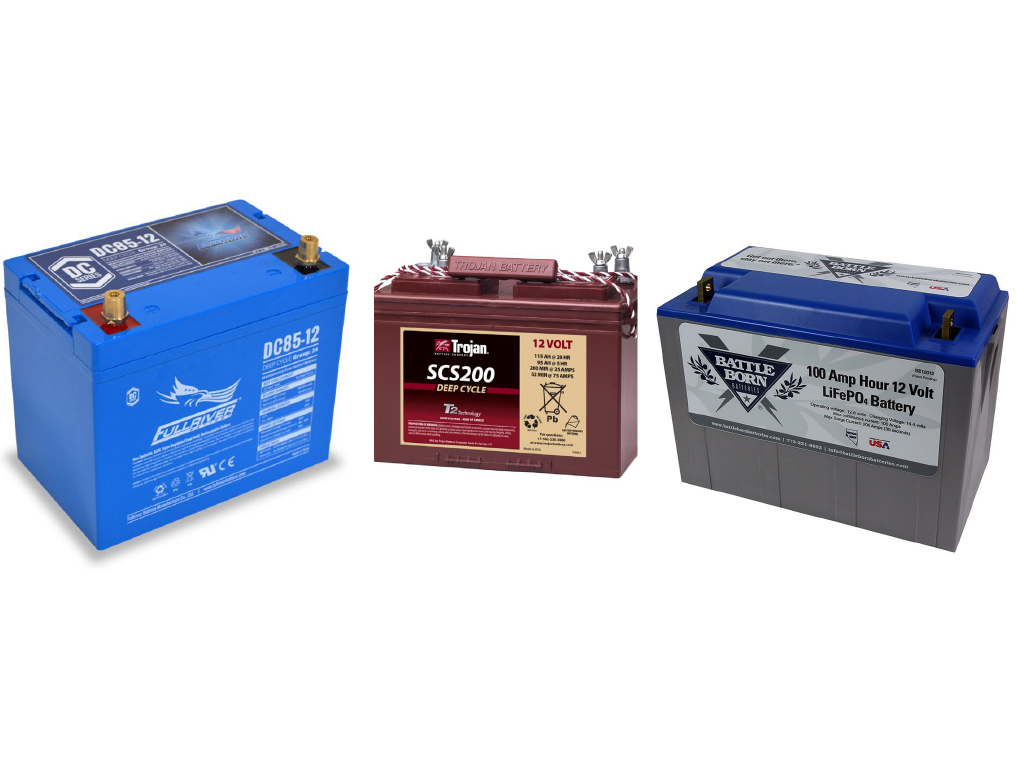 Deep Cycle Battery Types Comparisons | Naz Solar Electric