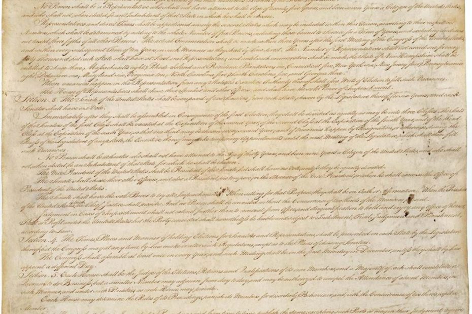 Constitution Of The United States Of America | Definition, Summary,  Amendments, Analysis, Importance, & Facts | Britannica