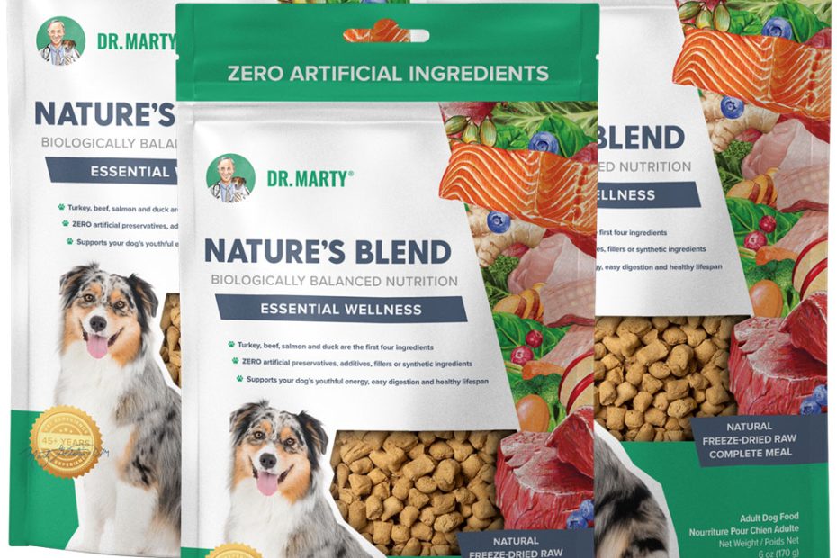 Dr. Marty Nature'S Blend Freeze Dried Raw Dog Food Essential Wellness, 18  Oz. | On Sale | Entirelypets