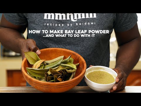 How To Make Bay Leaf Powder & What To Do With It - Youtube
