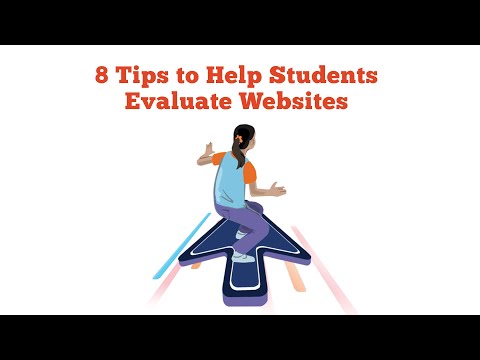 8 Tips to Help Students Evaluate Websites