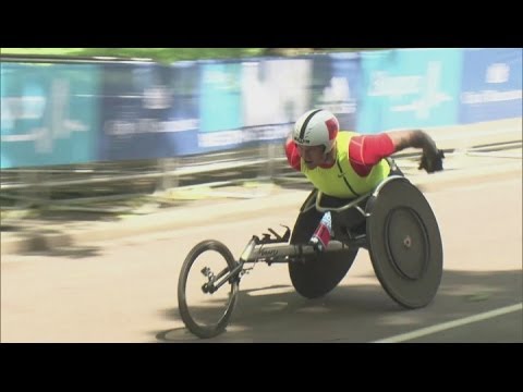 David Weir Breaks Wheelchair Mile World Record - Youtube