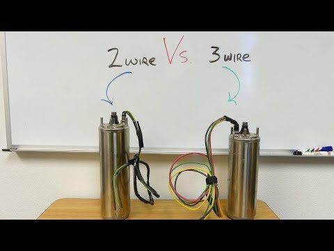 2 Wire Vs 3 Wire Well Pump Motors - Youtube