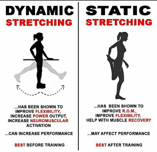 What Is The Difference Between Dynamic Stretching And After Workout  Stretching? - Quora