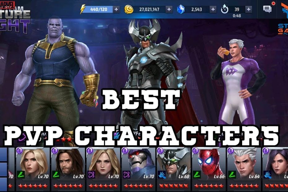 Best Pvp Characters | Marvel Future Fight - Youtube