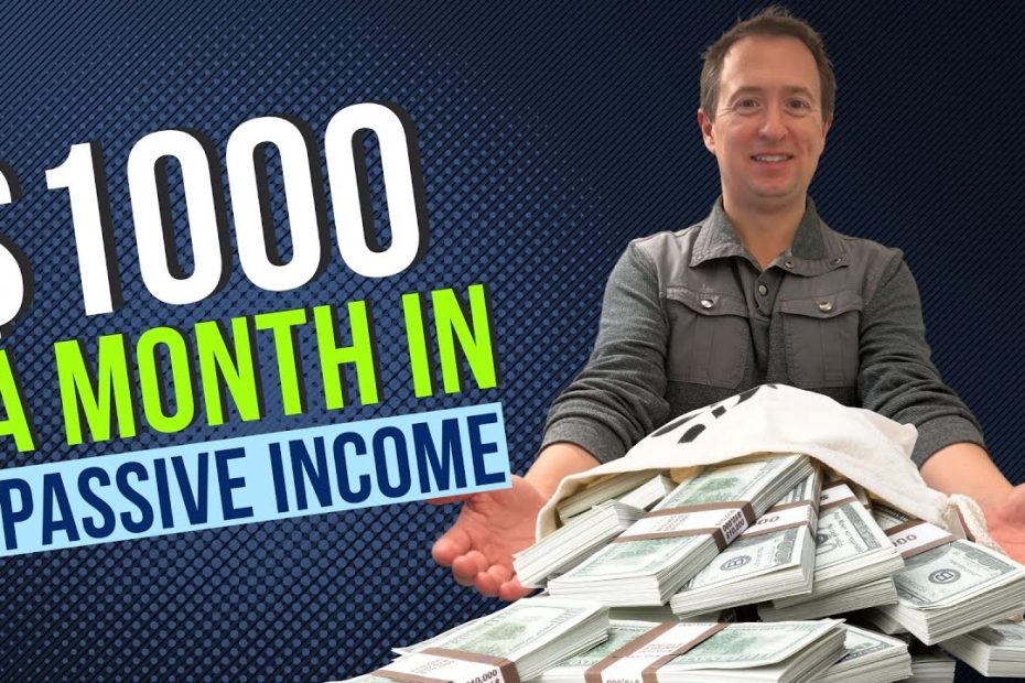 How To Make $1000 A Month In Passive Income In Dividends - Rick Orford