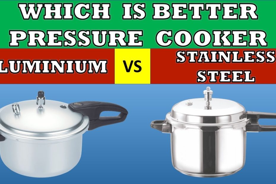 Aluminium Vs Stainless Steel Pressure Cooker Comparison | Which Is Better ?  - Youtube