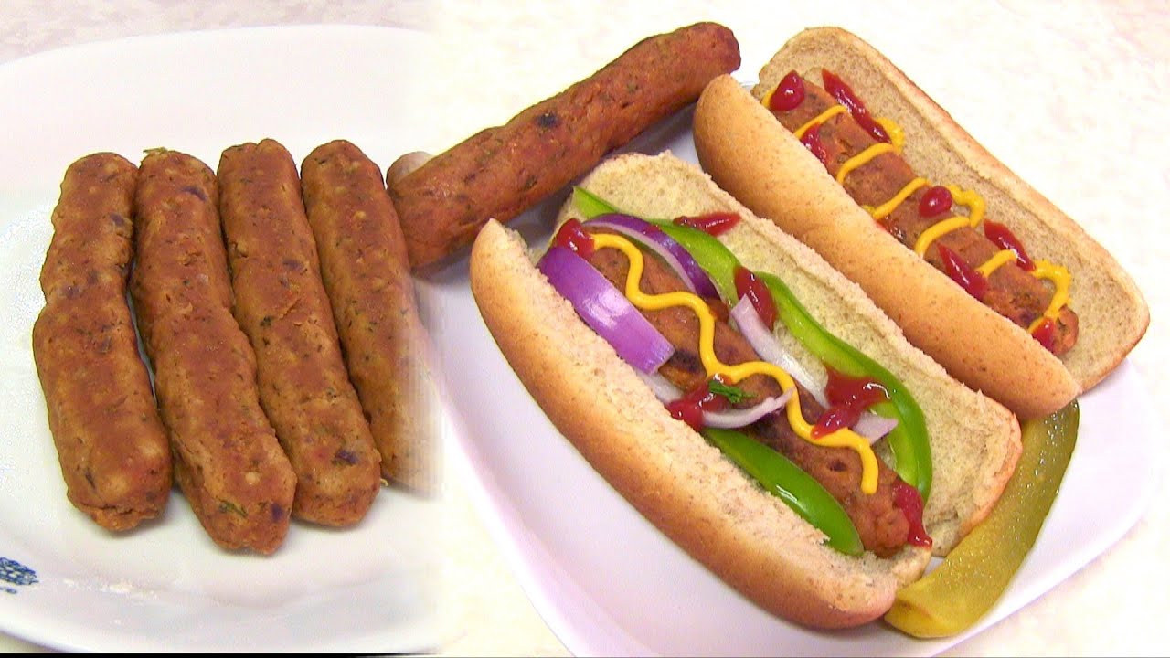 Homemade Vegetarian Hot Dog - Video Recipe - Vegan & Gluten Free - Youtube