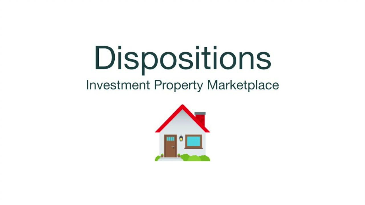 Dispositions - Real Estate Glossary - Offermarket
