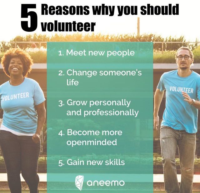5 Reasons Why You Should Volunteer